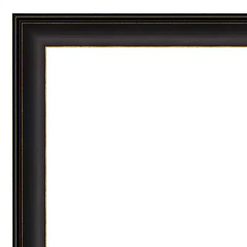 Specchio da parete con cornice, bronzo anticato, finitura anticata