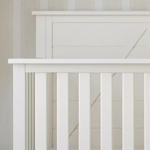 Culla convertibile 4 in 1, si trasforma in divanetto, lettino per bambini e letto a una piazza e mezza, 3 posizioni del materasso, finitura sicura per i bambini