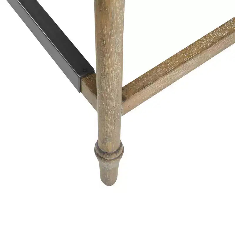 Sgabello da bancone imbottito, blu, seduta quadrata, gambe in legno, tessuto in poliestere